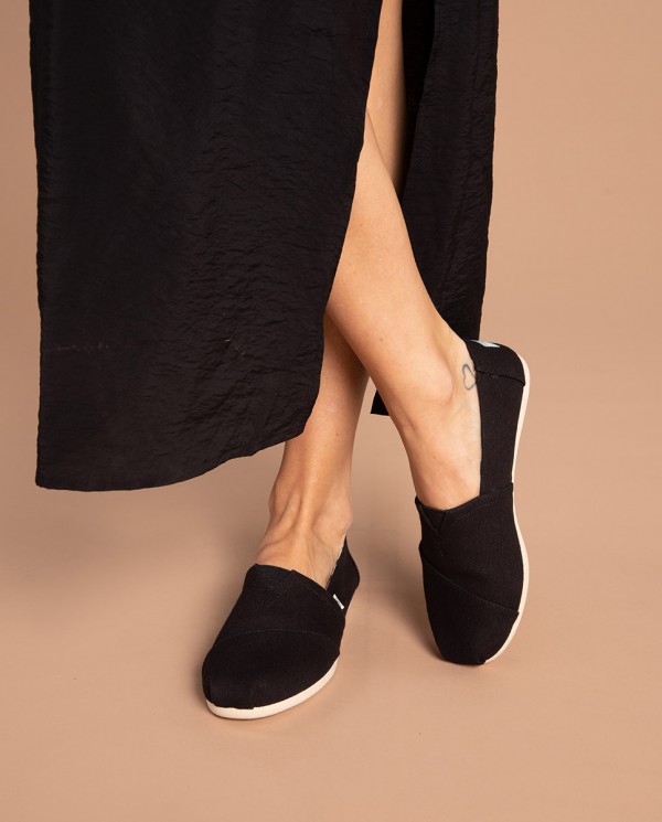 Alpargatas de mujer negro