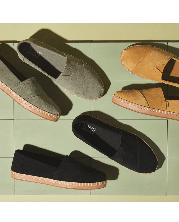 Alpargatas de mujer piel negro