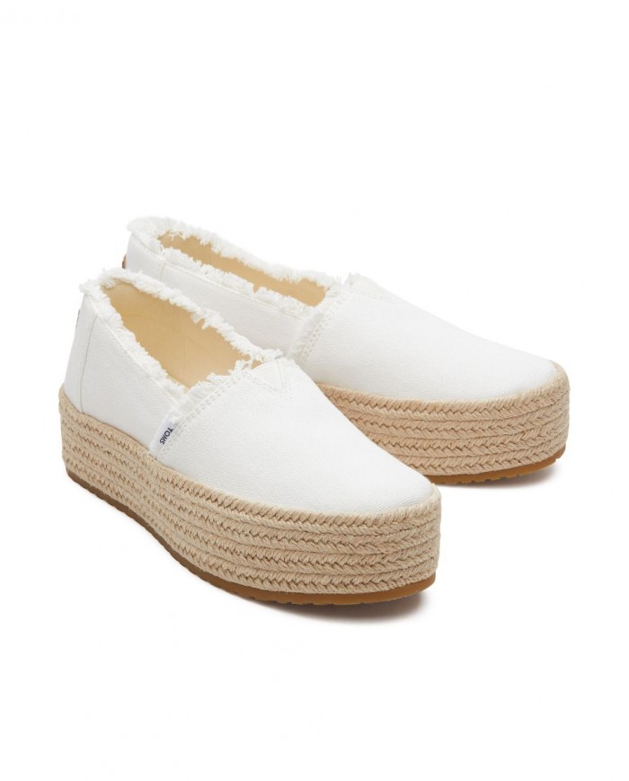 Alpargatas de mujer Valencia blanco