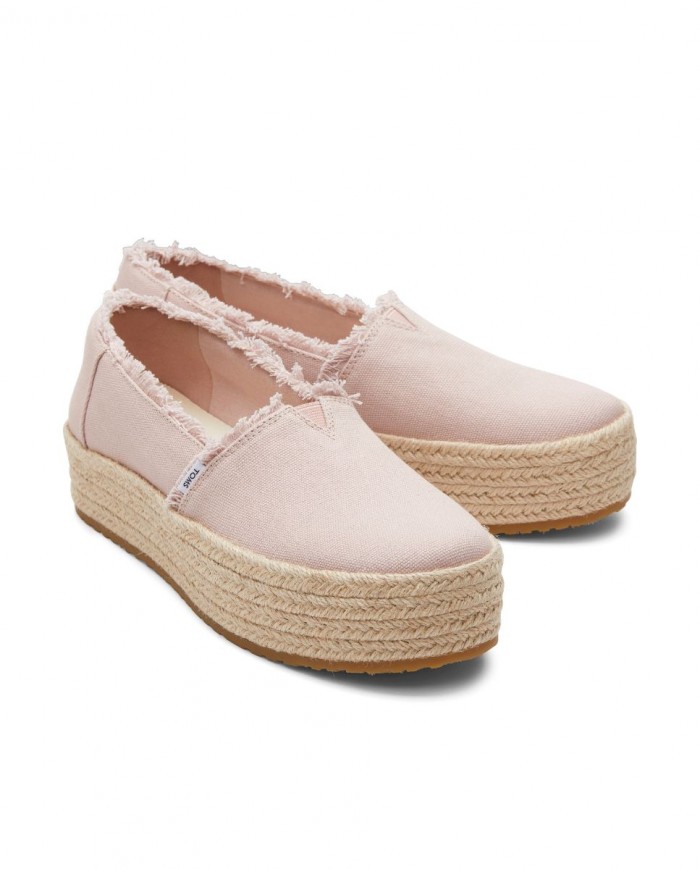 Alpargatas de mujer Valencia rosa ballet