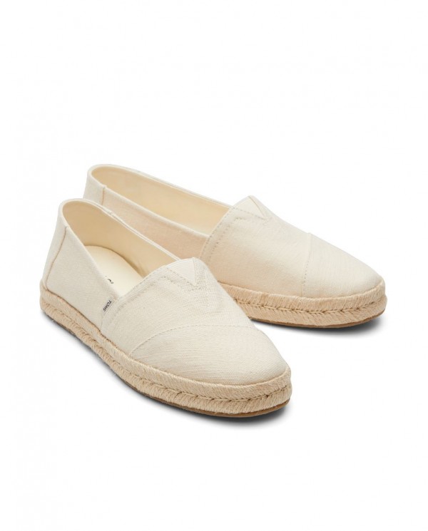 Alpargatas de mujer yute 2.0 natural