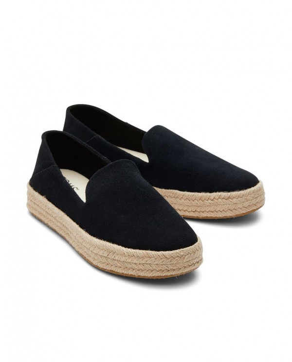 Alpargatas de mujer Carolina Ante Negro
