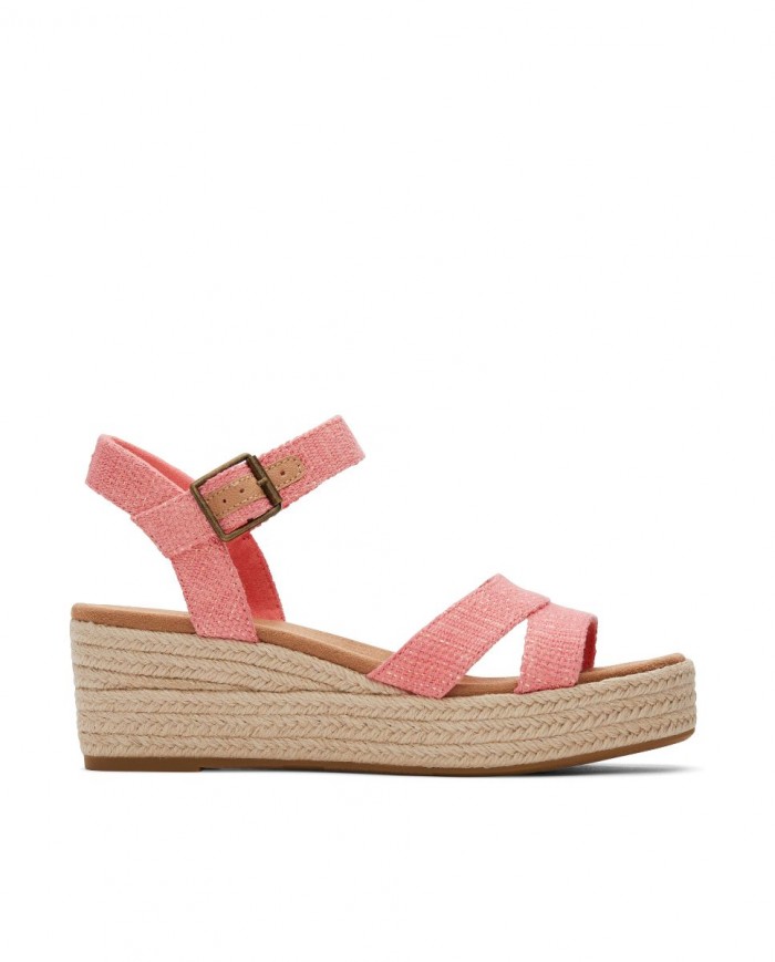 Sandalias de mujer Audrey rosa concha