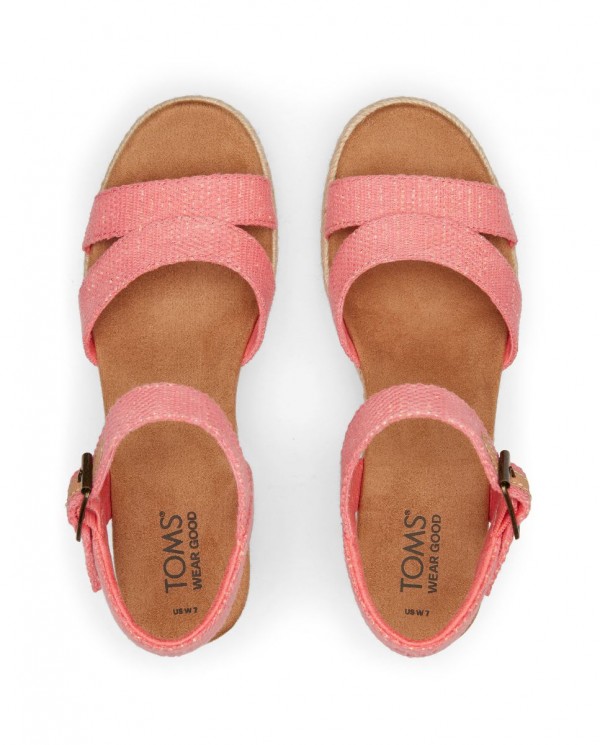 Sandalias de mujer Audrey rosa concha