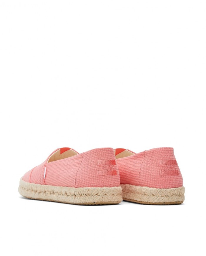 Alpargatas de mujer yute 2.0 rosa concha