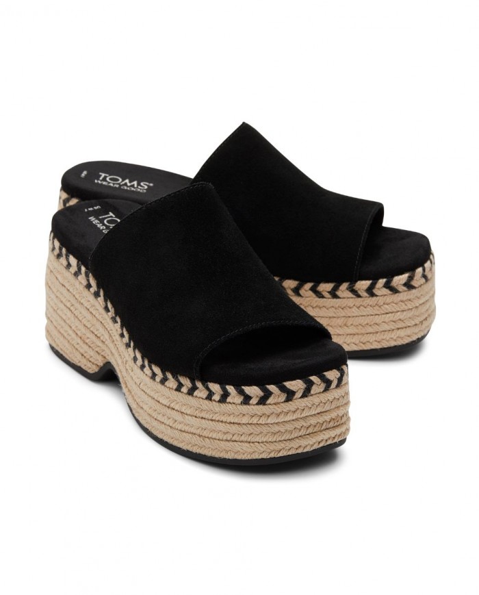 Sandalias de mujer Laila Mule negro
