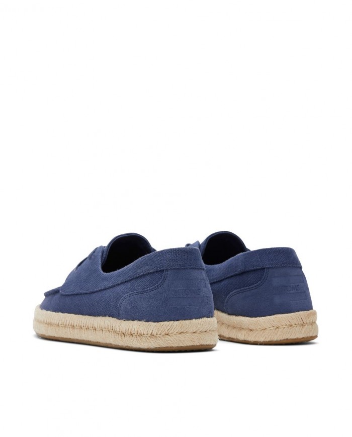 Alpargatas de hombre Cabo yute azul