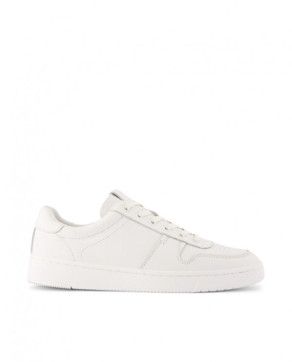 Zapatillas de hombre Trvl Lite Court piel blanco