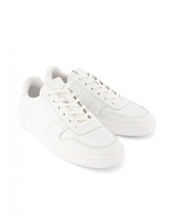 Zapatillas de hombre Trvl Lite Court piel blanco