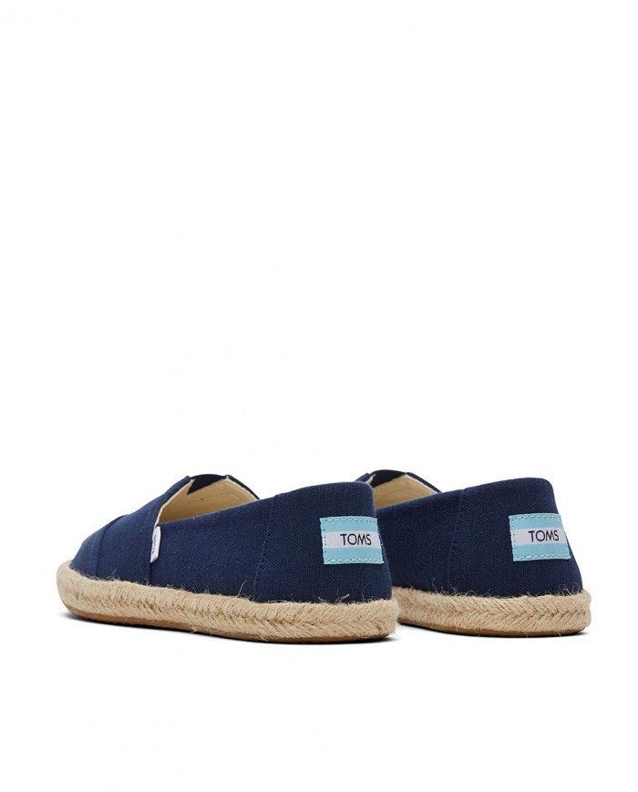 Alpargatas de mujer yute marino