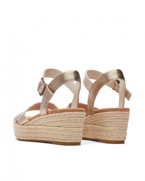 Sandalias de mujer Audrey dorado claro