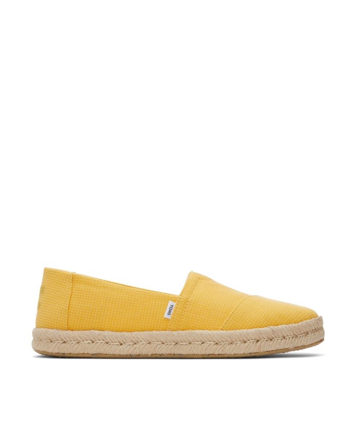 Alpargatas de mujer yute 2.0 amarillo piña