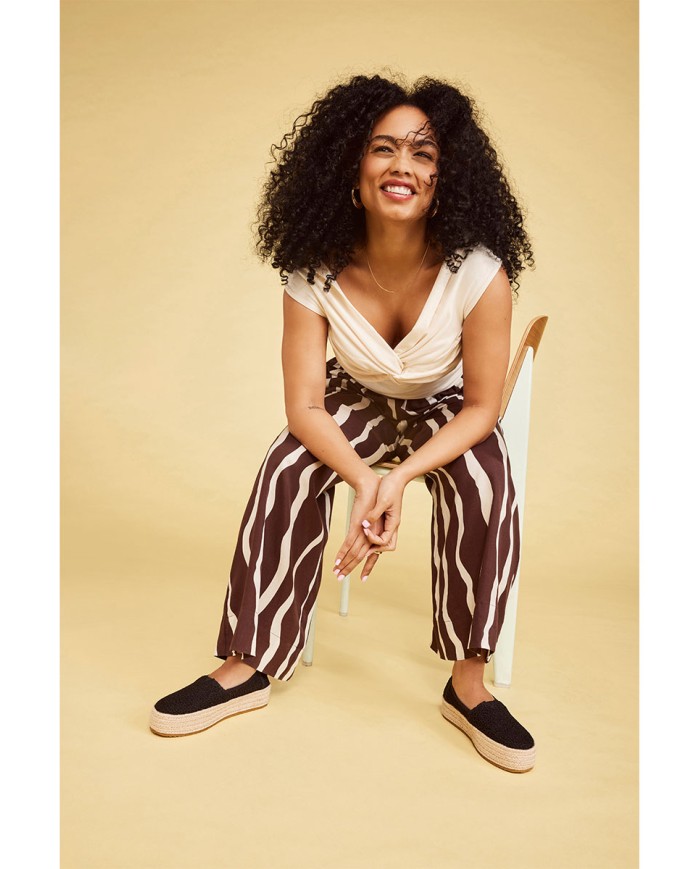 Alpargatas de mujer Valencia negro Alpargatas de mujer Valencia negro