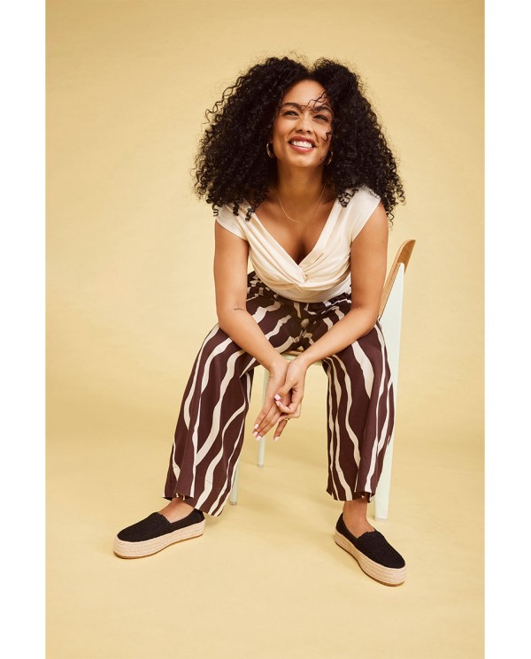 Alpargatas de mujer Valencia negro