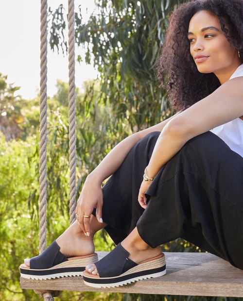 Sandalias de mujer Diana negro 2