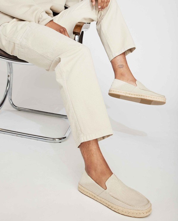 Mocasines de hombre Alonso rope niebla