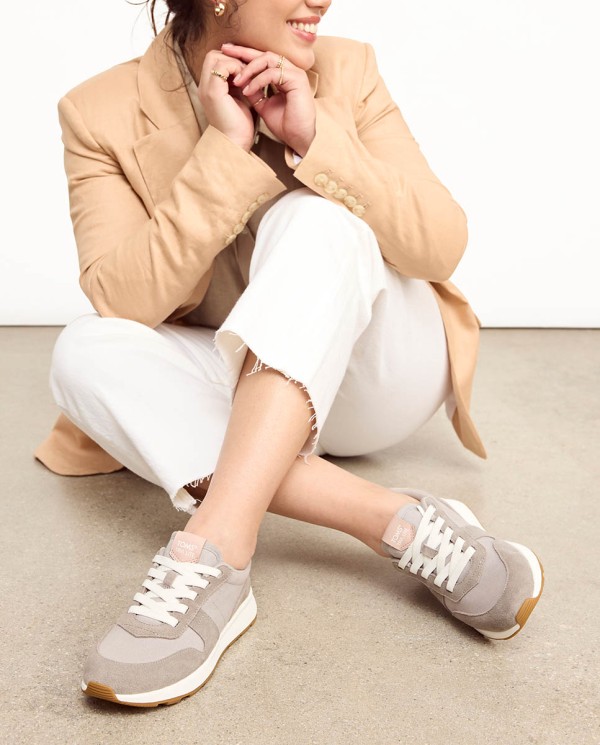 Zapatillas de mujer Trvl Lite Retro llovizna gris