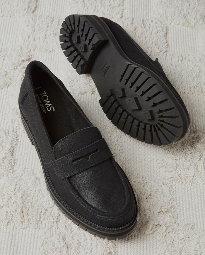 Mocasines de mujer Cara negro Mocasines de mujer Cara negro