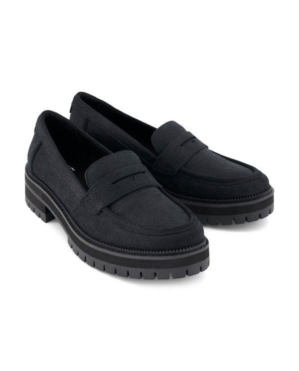 Mocasines de mujer Cara negro