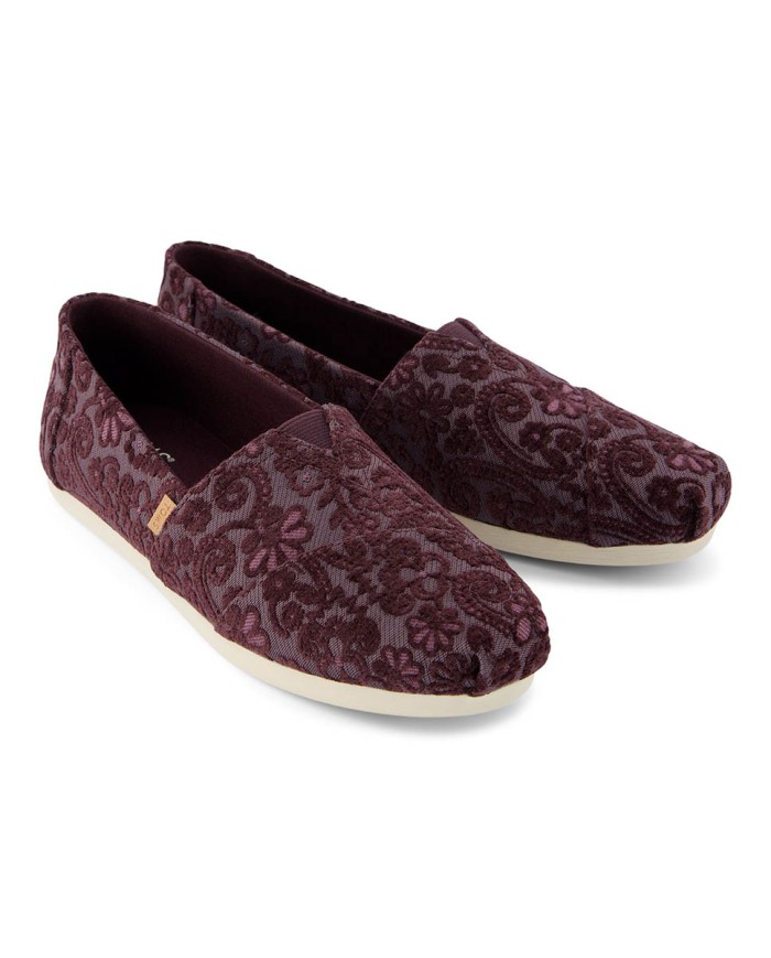 Alpargatas de mujer Cloudbound burdeos