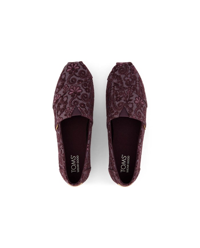 Alpargatas de mujer Cloudbound burdeos