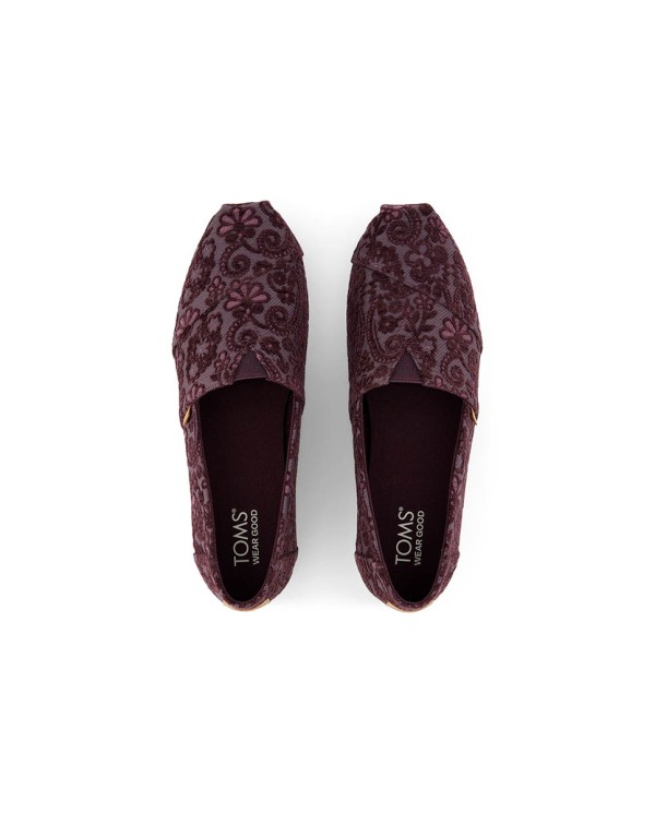 Alpargatas de mujer Cloudbound burdeos