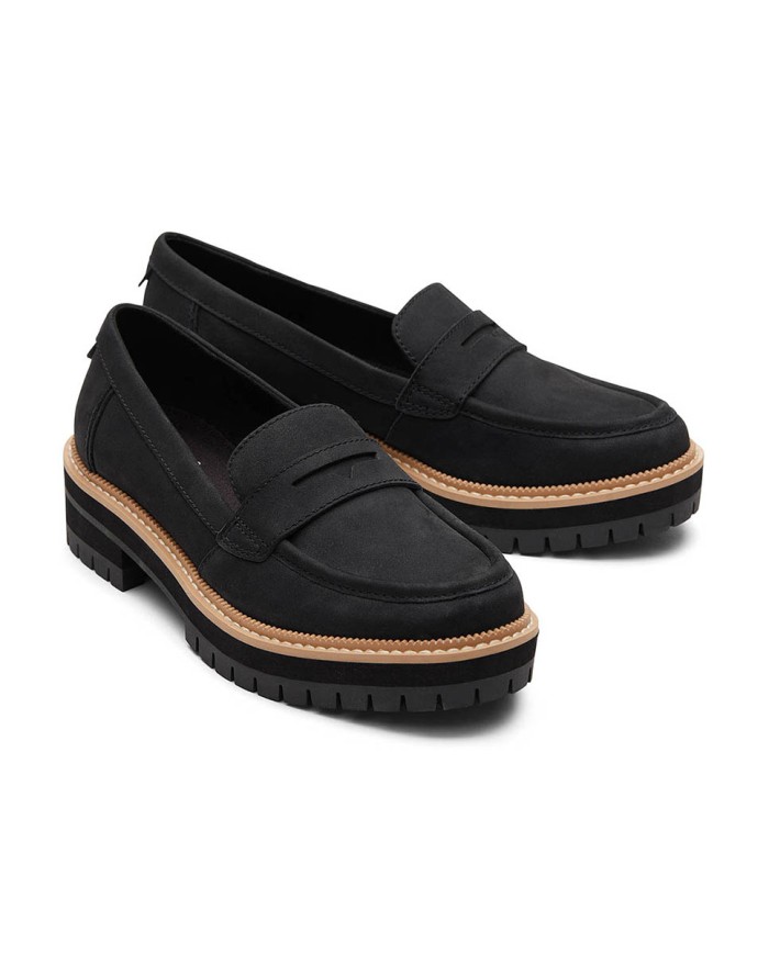 Mocasines de mujer Cara negro