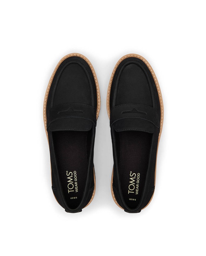 Mocasines de mujer Cara negro