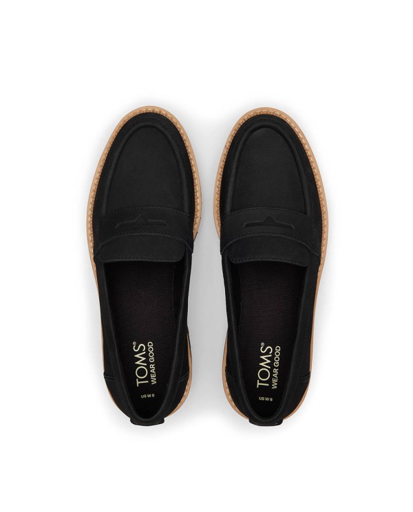 Mocasines de mujer Cara negro