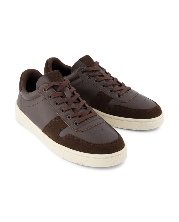 Zapatillas de hombre Trvl Lite Court marrón chocolate