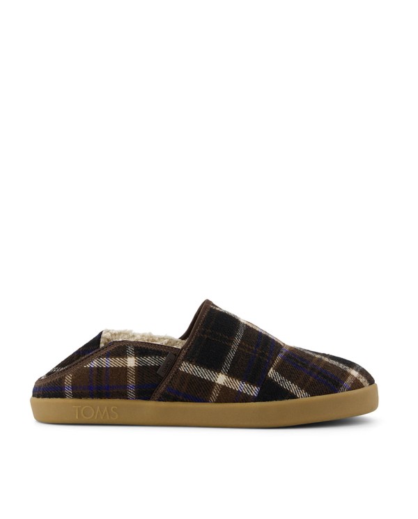 Zapatillas de casa de hombre Camden marrón chocolate