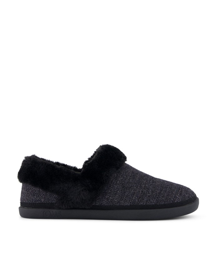 Zapatillas de casa de mujer Oslo negro