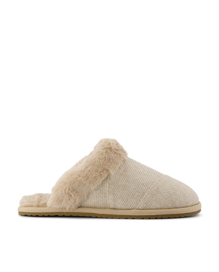 Zapatillas de casa de mujer Valerie avena