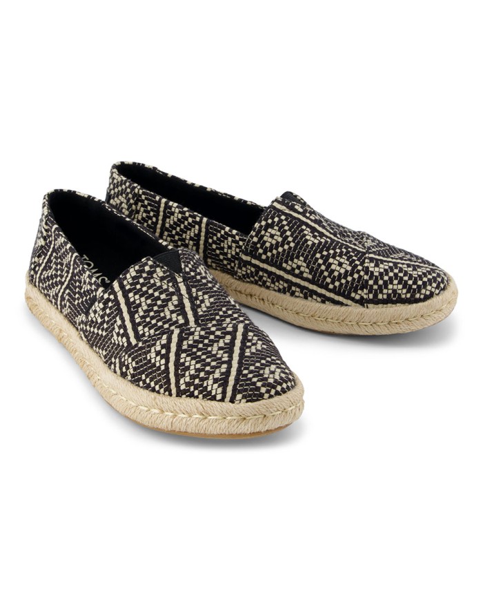 Alpargatas de mujer yute 2.0 negro