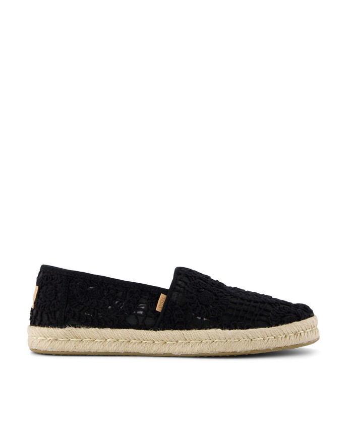 Alpargatas de mujer yute 2.0 negro