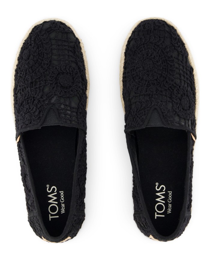 Alpargatas de mujer yute 2.0 negro