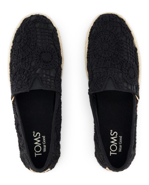 Alpargatas de mujer yute 2.0 negro