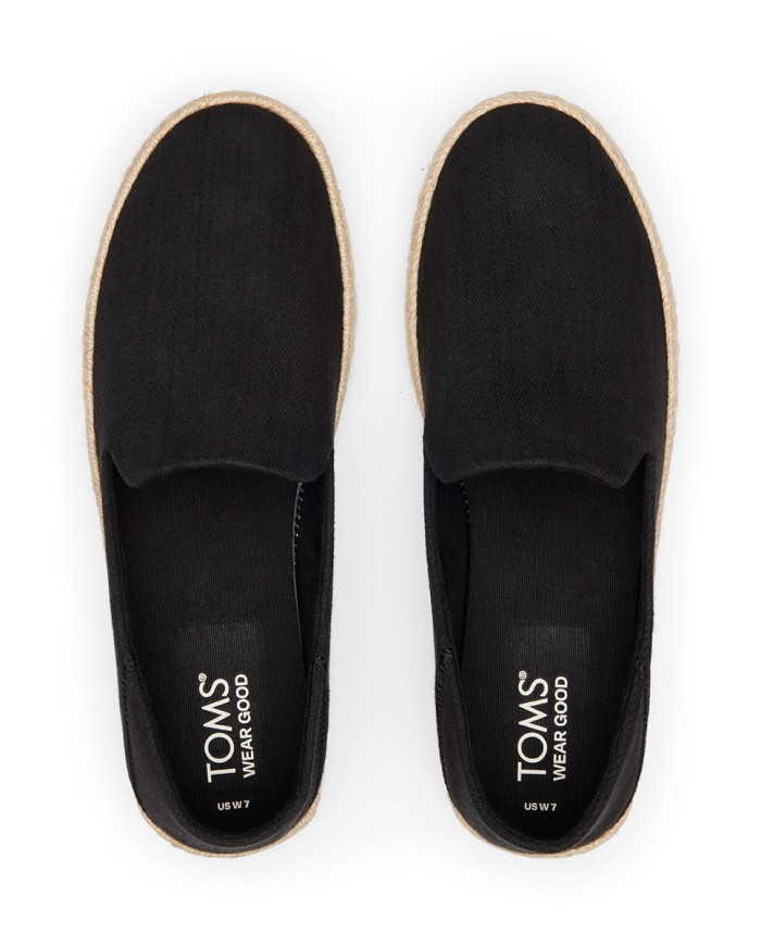 Alpargatas de mujer Carolina negro