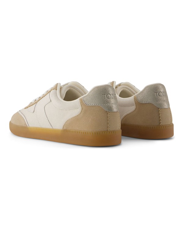 Zapatillas de mujer Collins ante cuero avena