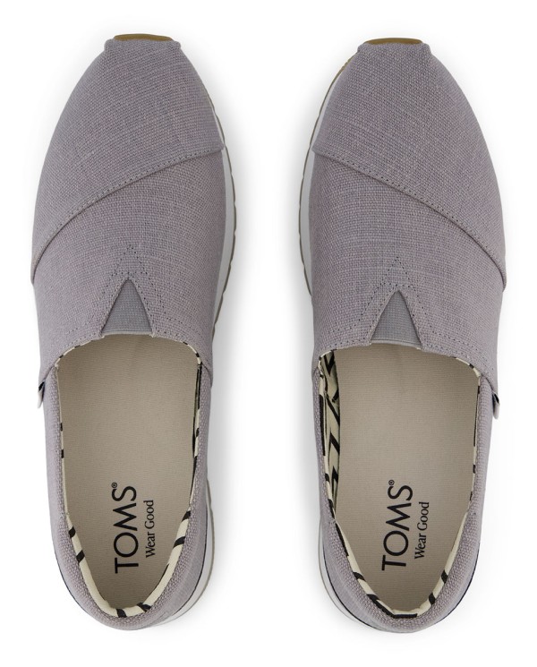 Zapatillas de hombre Resident Plus lona gris