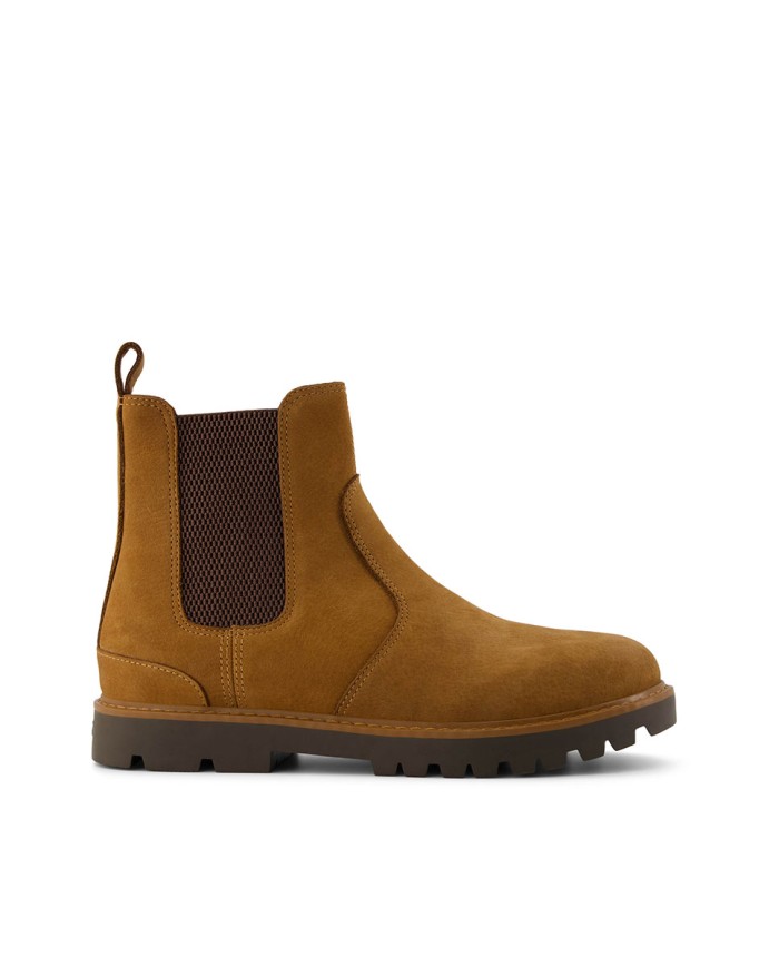 Bota de mujer Griffin cuero nuez