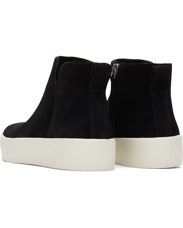 Zapatillas de mujer con plataforma Verona ante negro