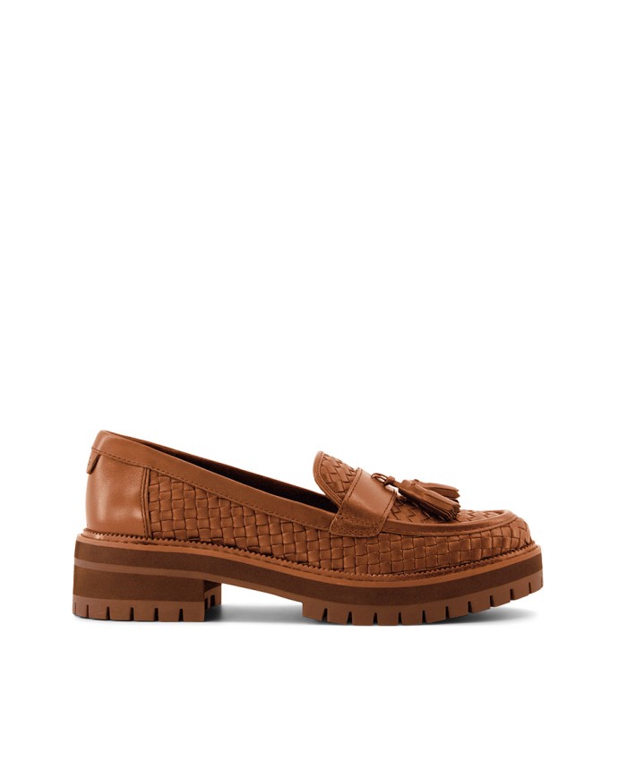 Mocasines de mujer Cara con borla... Mocasines de mujer Cara con borla...