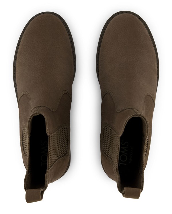 Bota de hombre Griffin cuero verde cantina