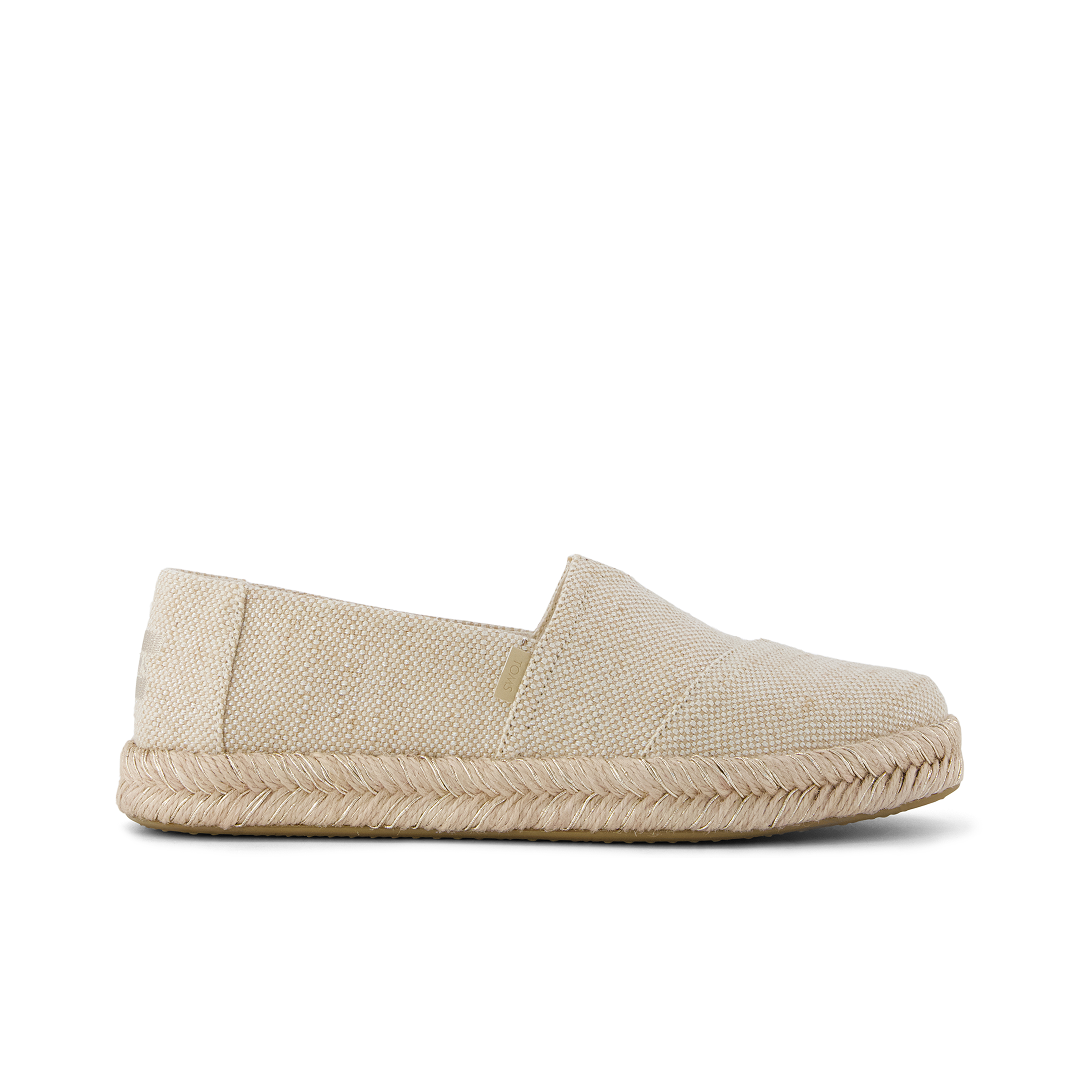 Toms Alpargatas de mujer Rope 2.0 champagne
