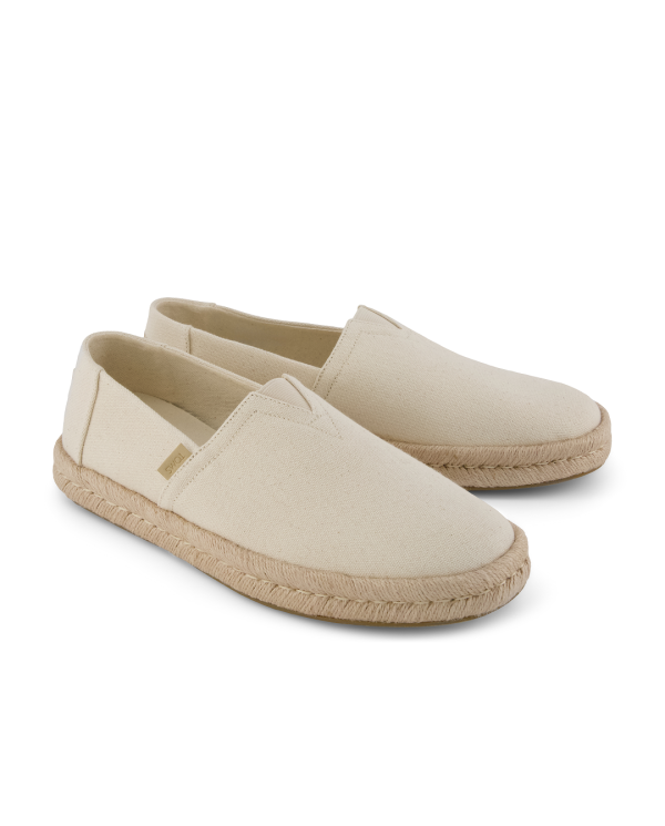 Alpargatas de hombre Rope 2.0 algodón reciclado natural