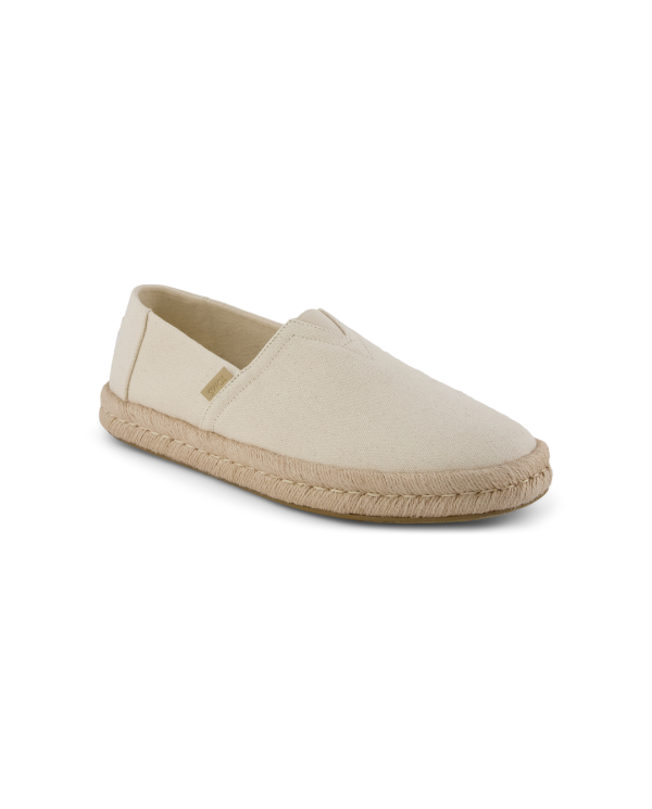 Alpargatas de hombre Rope 2.0 algodón reciclado natural