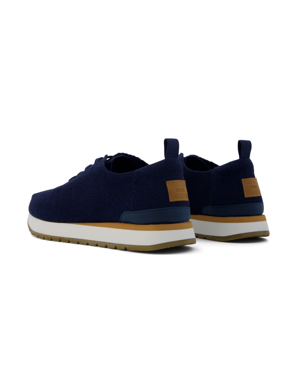 Zapatillas de hombre Resident Plus con cordones en azul marino