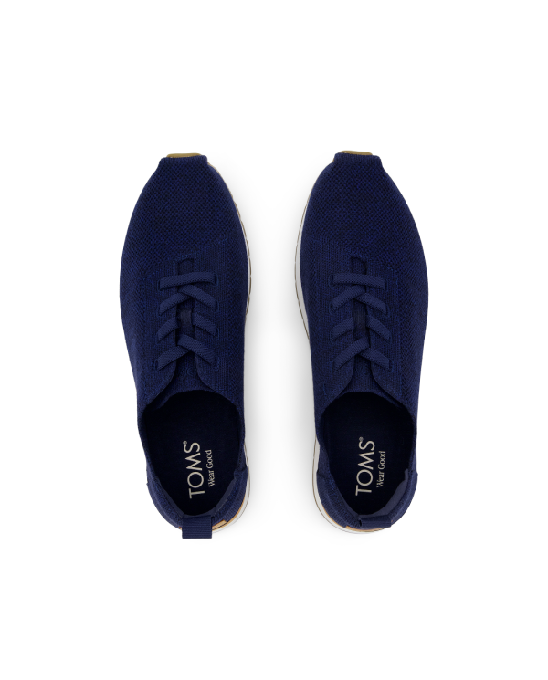 Zapatillas de hombre Resident Plus con cordones en azul marino