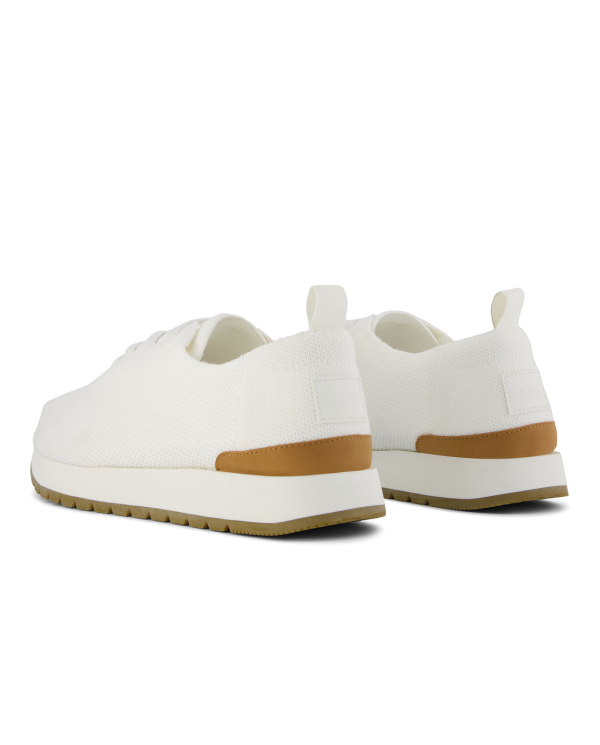 Zapatillas de hombre Resident Plus con cordones blanco